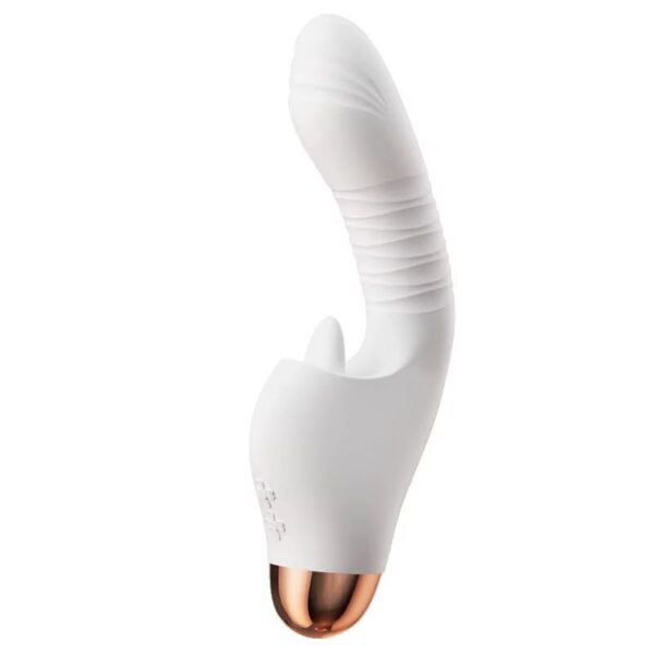 The BlissWave: Telescopic & Tongue-Licking Multi-Point Dual