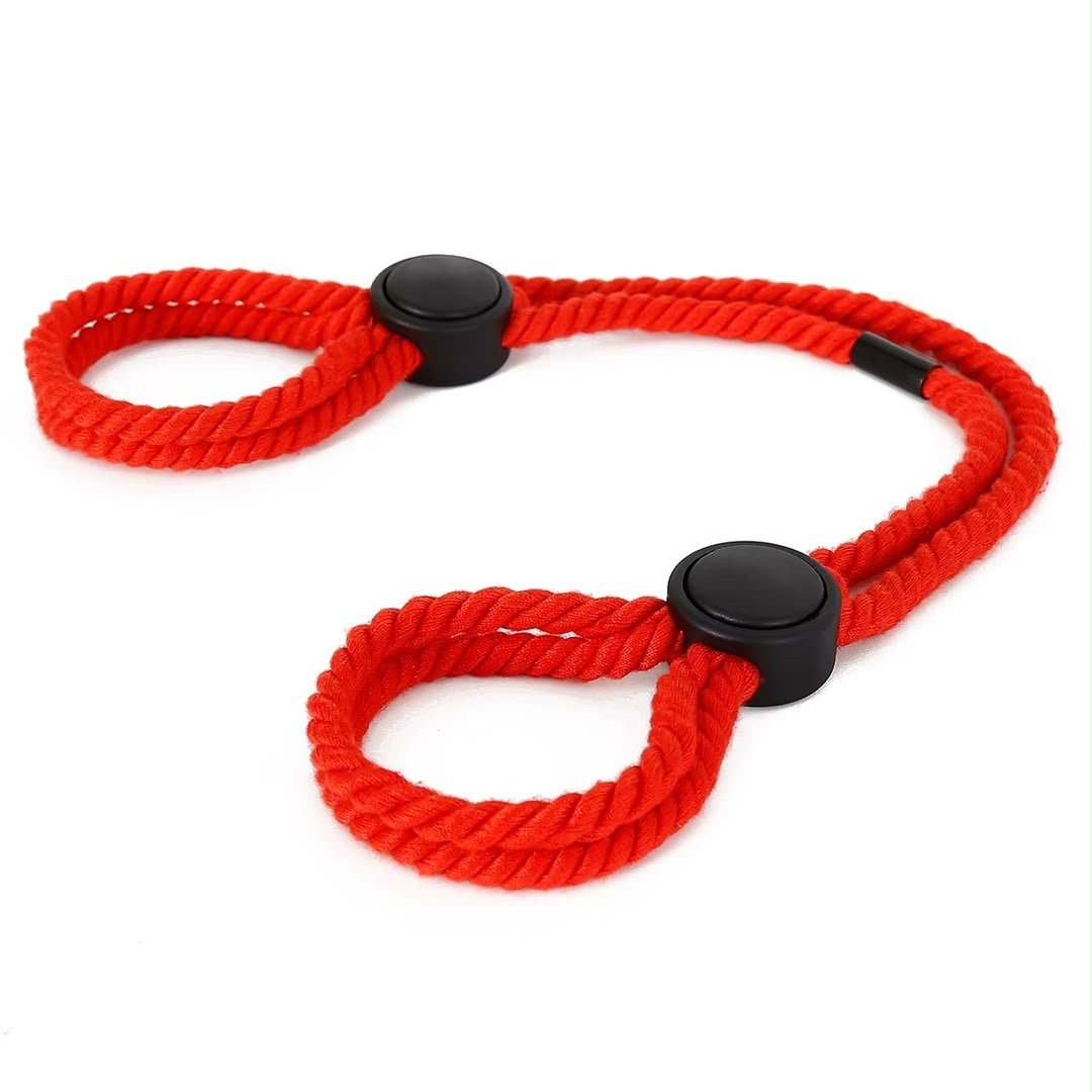 Adjustable Soft Rope Restraint Cuffs