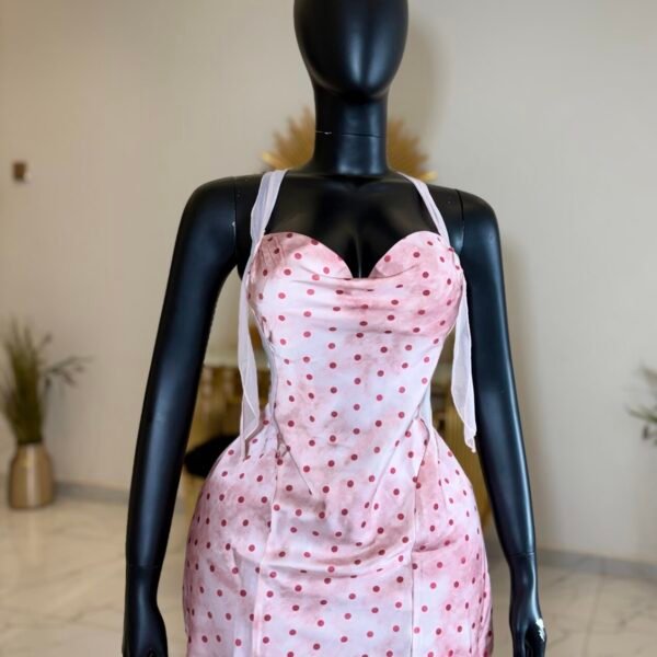 Polka Dot Satin Slip