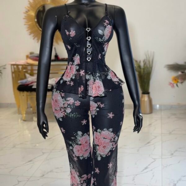Rosette Floral set