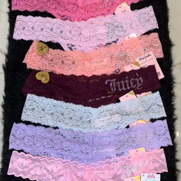 Juicy Couture Lace Thong Set