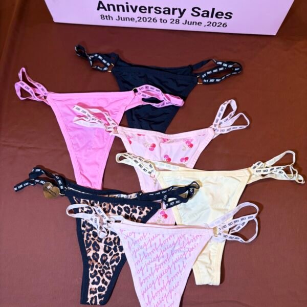 JC Lycra thongs