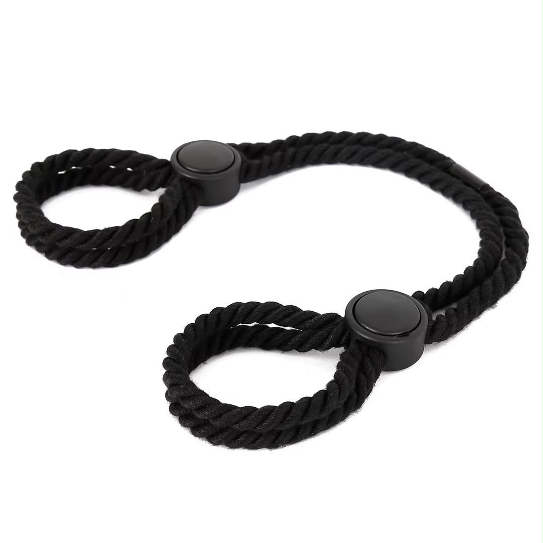 Adjustable Soft Rope Restraint Cuffs - Image 2